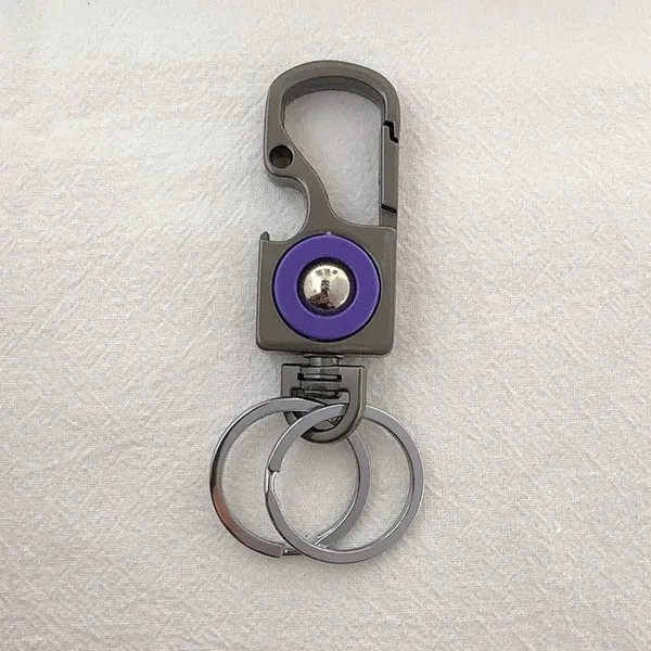 Car Keychain Carabiner Keychain for Men Women Key Rings Bottle Opener - Image 2