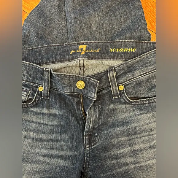 7 For All Mankind Roxanne Jeans - Image 4