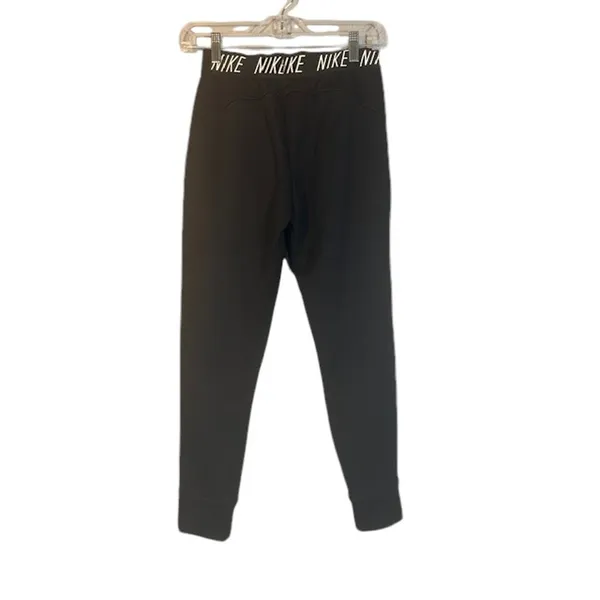 Nike Black Elastic Waist Basic Athletic Casual Joggers Women Sz S - Image 2