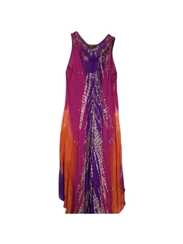 Women's Multi and Purple Dress Size M - Image 3