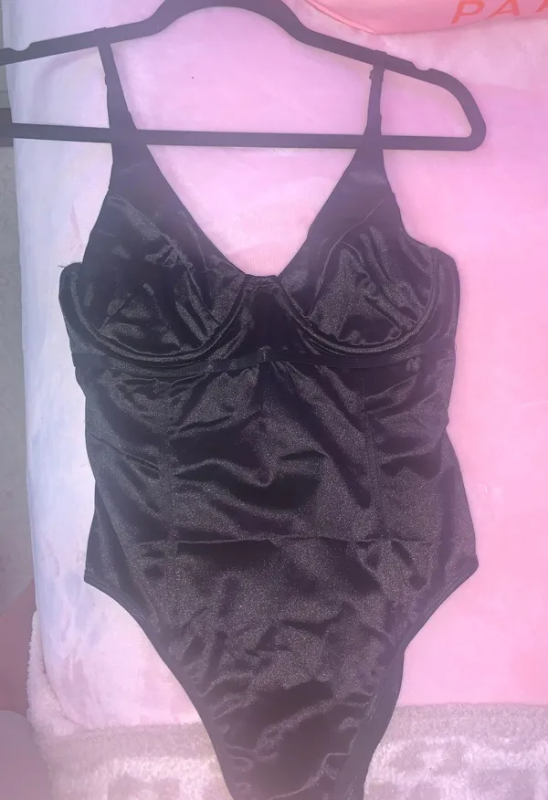 Amazon Satin Corset Bodysuit - Image 6