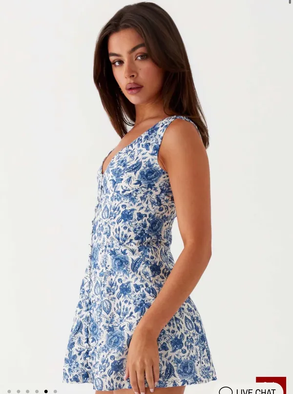 Peppermayo Dress Mini Blue - Image 2