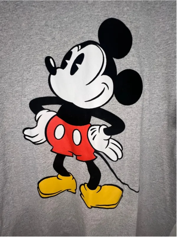 Disney Mickey Mouse Graphic Oversized Short Sleeve T-Shirt - Image 2