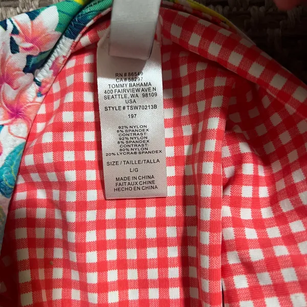 Tommy Bahama Bikini Bottom Sz L - Image 4