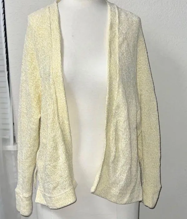 Urban Outfitters knit pastel yellow cardigan - Image 2