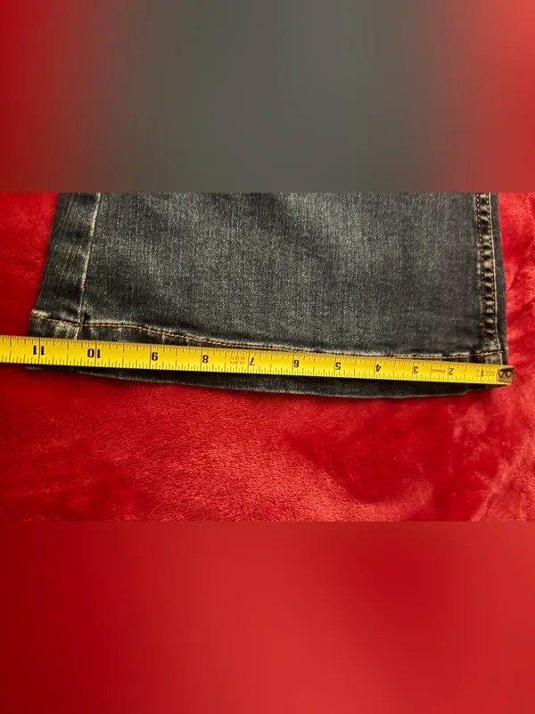 FREE PEOPLE Women's Blue Denim Overalls Jeans - Flared Leg size 27 - Image 12