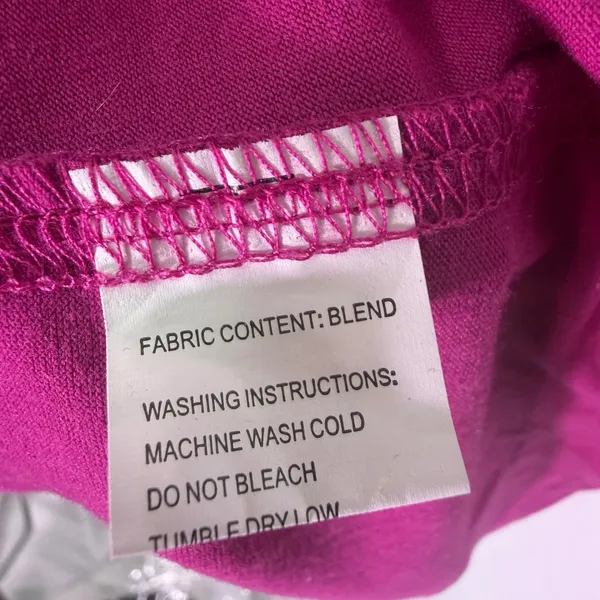 NWT Athletic Tennis Dress Sleeveless Pocket Mini Sundress Magenta Small - Image 9