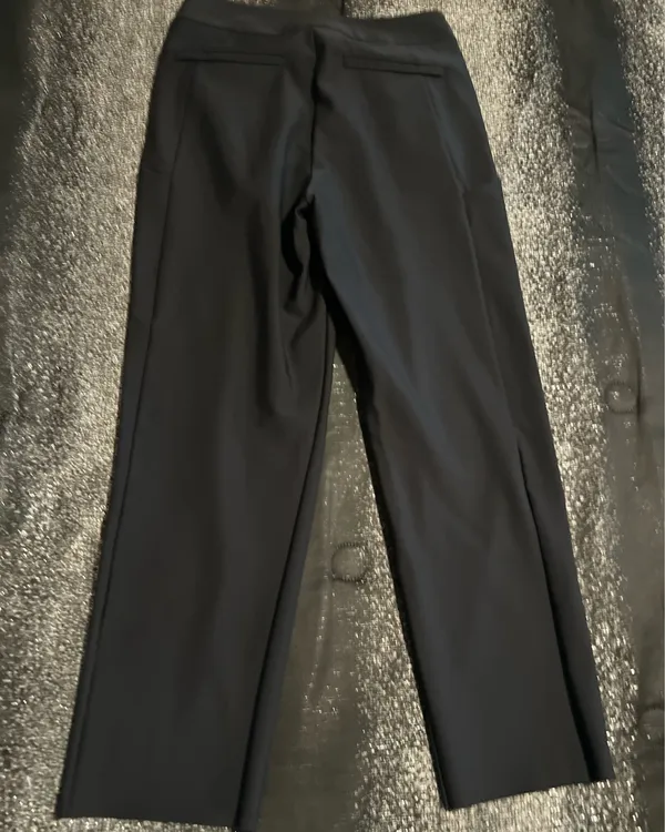 Womens sz4 Athleta Black Stellar Straight Crop Pant-casual/travel/work - Image 3