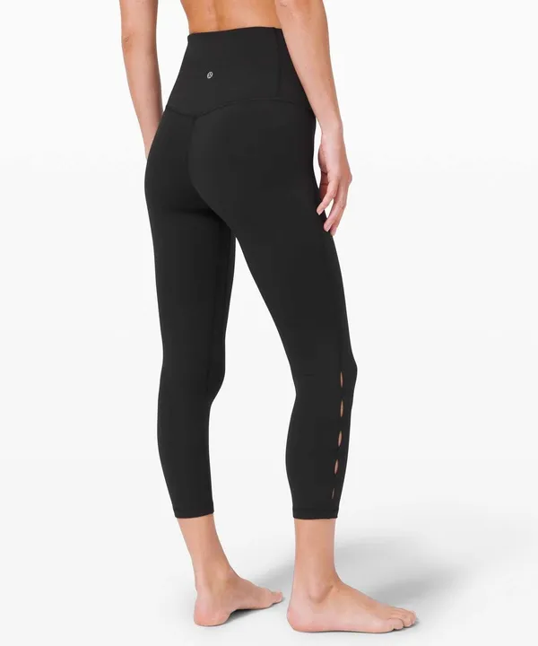 Lululemon Unlimit High-Rise Tight 25” Women’s Size 4 Black Yoga Leggings - Image 2