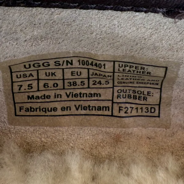 UGG Women's brown Slippers with Gold studs . - Image 8