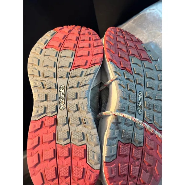 Columbia Shft Aurora Prime Grey Pink Trail Walking Sneakers BL1037-029 Womens 8 - Image 4