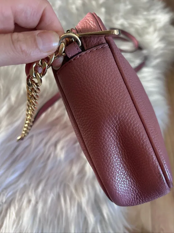 Michael Kors Fulton Large Leather Crossbody pink - Image 3