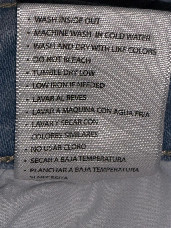 Kancan Bootcut Jeans Women’s Plus Size 22 Light Wash Distressed Raw Hem Slits - Image 19