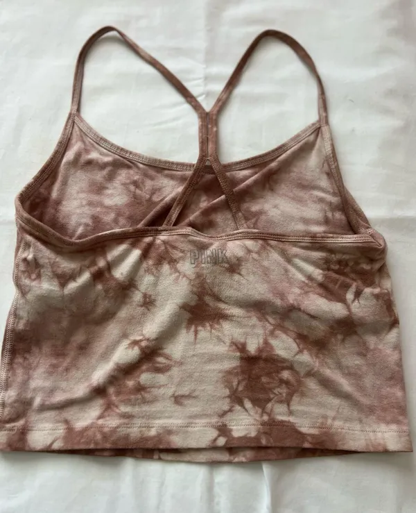 PINK Victoria's Secret Tank Top with Built In Bra - Image 3