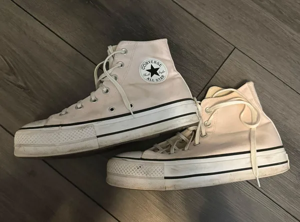 Converse Pink High Top Platform - Image 2