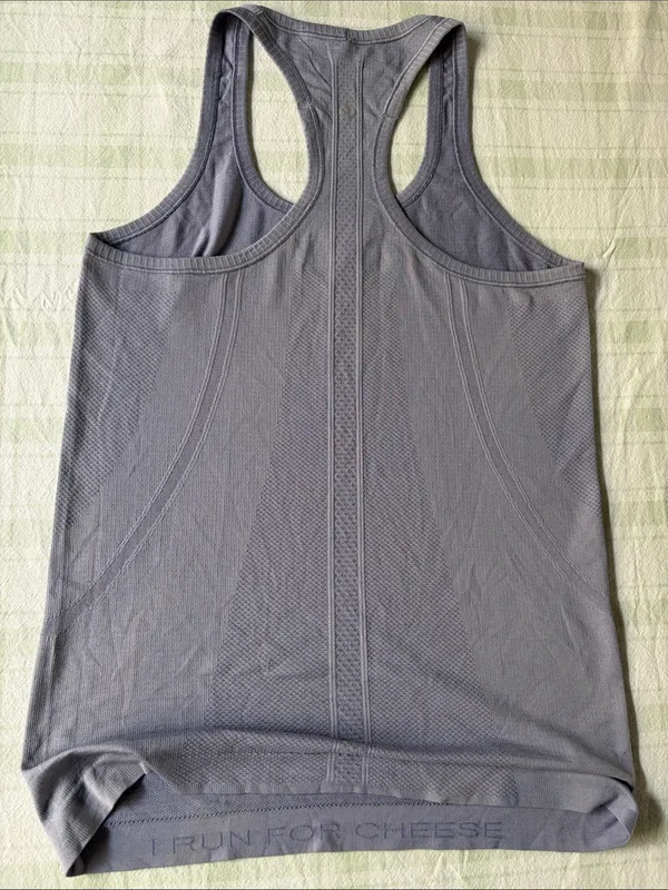 Lululemon Swiftly Seamless Racerback Tank Top - Lavender Gray - Image 5