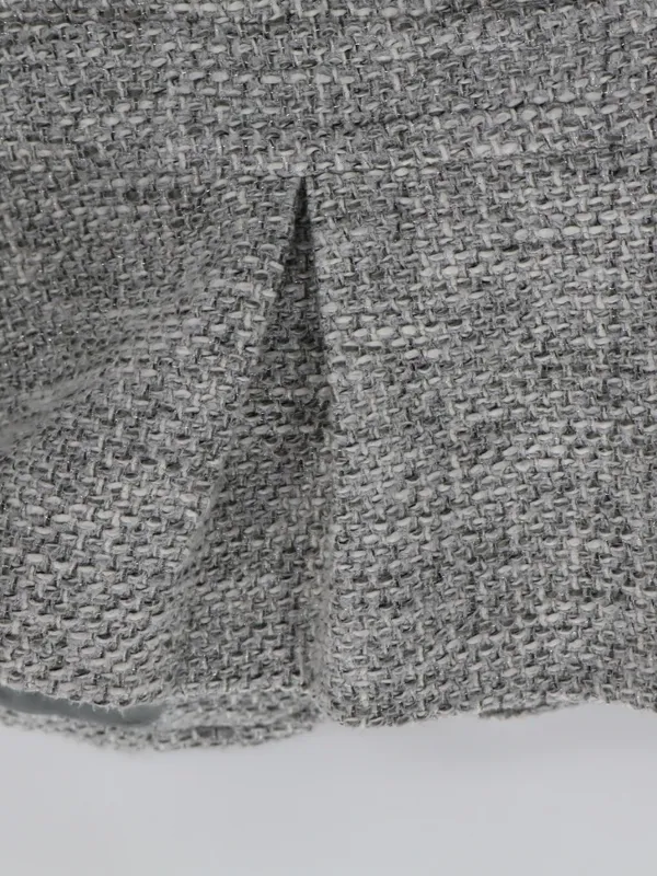 Talbots Tweed Blazer Size 10 Gray Textured Tailored Jacket Preppy Old Money - Image 12