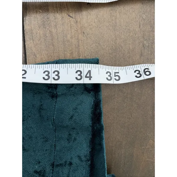 J. Jill Velvet Shift Dress Womens Size XS Green Holiday Party Short Sleeve Jewel - Image 6