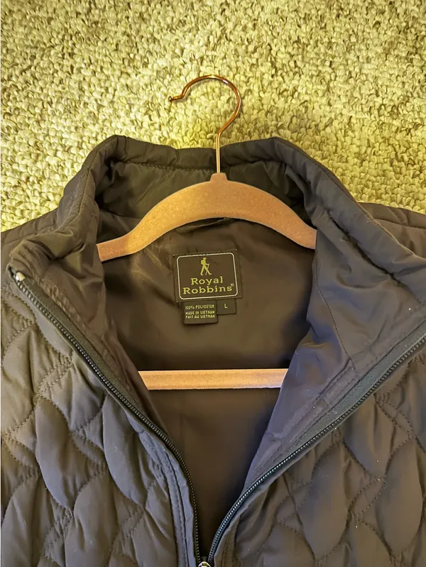 Royal Robbins Brown Puffer Vest - Image 5