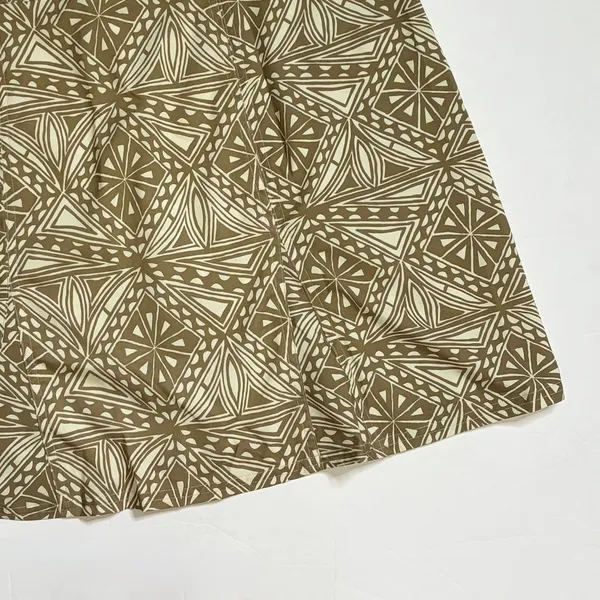 RIPSKIRT Hawaii Rip Skirt Length 2 Wrap Skirt‎ Vintage Tribal Green Vacation XXL - Image 9