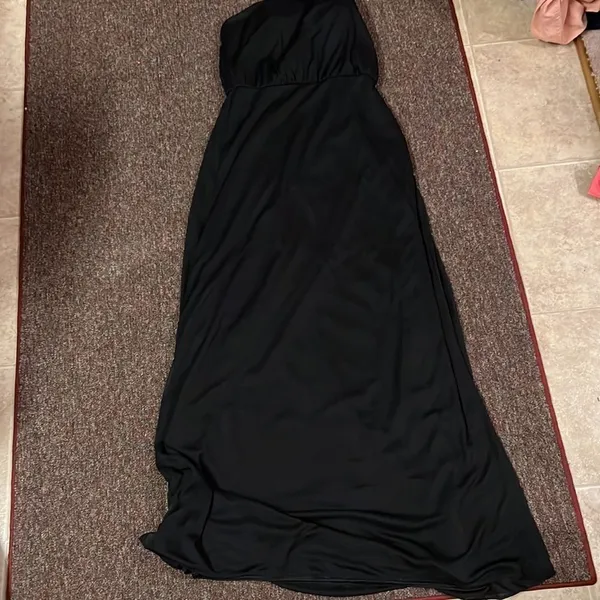 Alfred sung black maxi dress 2‎ - Image 3