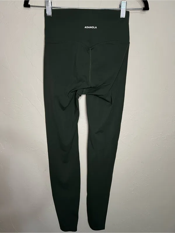 Adanola Ultimate Sea Green High Rise Athletic‎ Leggings - Image 6