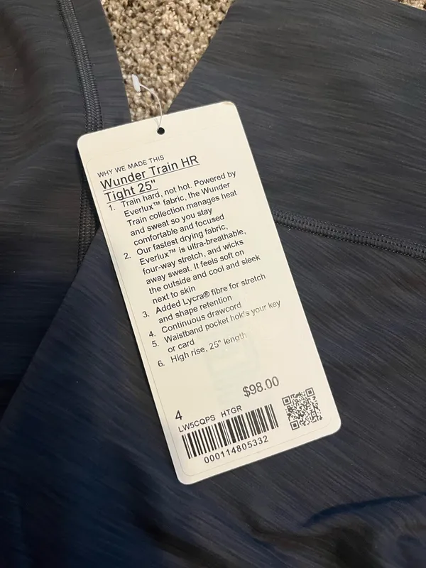 Lululemon Wunder Train HR Leggings - Image 2
