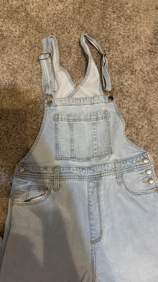 Universal Threads Denim Overalls Blue - Image 2
