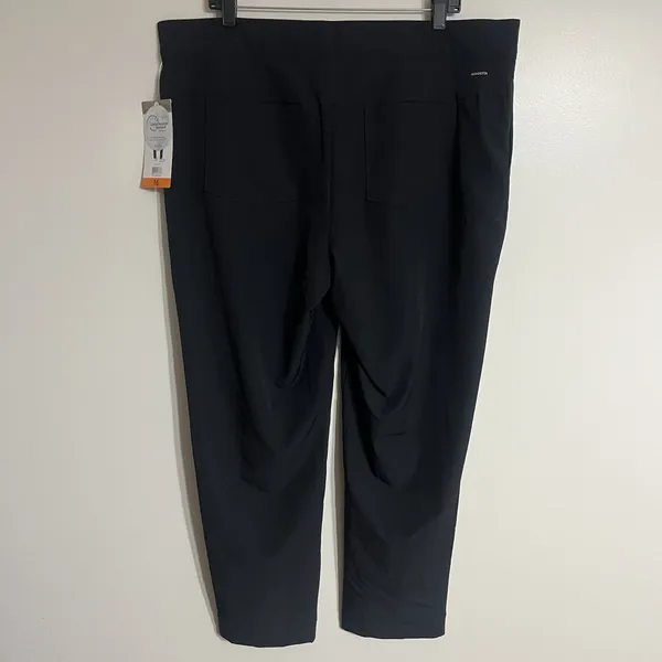 NWT‎ Women's Mondetta Lined Tailored Pants Athletic Pants Pockets Size 16 Black - Image 15