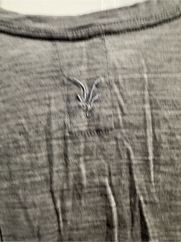 Ibex wool base layer long sleeve tshirt gray sz M Size M - Image 4
