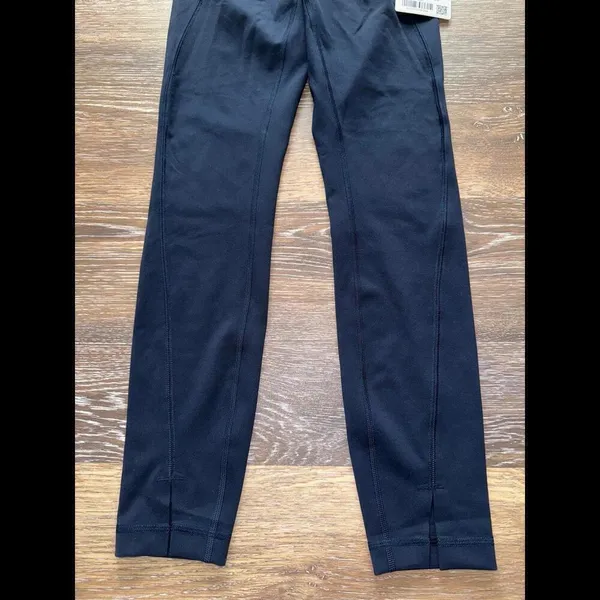 Lululemon Wunder Train High Rise 25” Hem Slit True Navy Size 2 NWT - Image 3