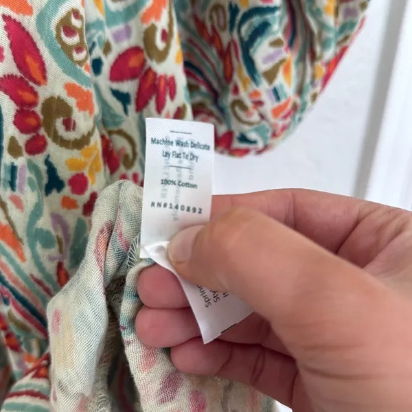 Marine Layer scarlett cotton multicolor dress - Image 7