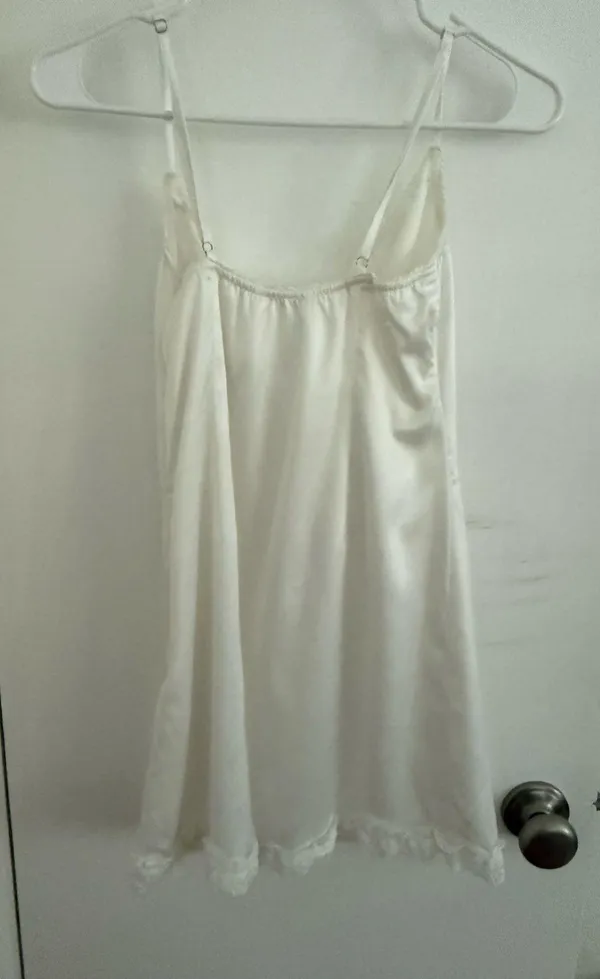 Lovers + Friends Mini Slip Dress White - Image 5