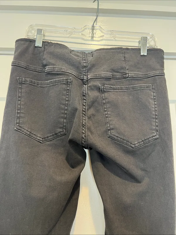 Free People Penny pull on Black/dark grey Flare Jeans size 29 - Image 7