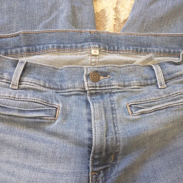 Levi’s wide leg cropped denim - Image 3
