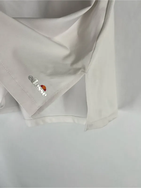 Ellesse Casti White Tennis Skirt Size M Stretch Athletic Court Skirt - Image 4