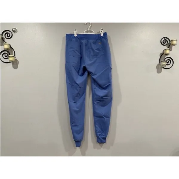 Figs Zamora Scrubs Pants Jogger Blue Medium Tall - Image 3