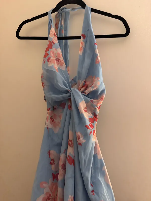 Hello Molly Dress Maxi Floral halter - Image 4