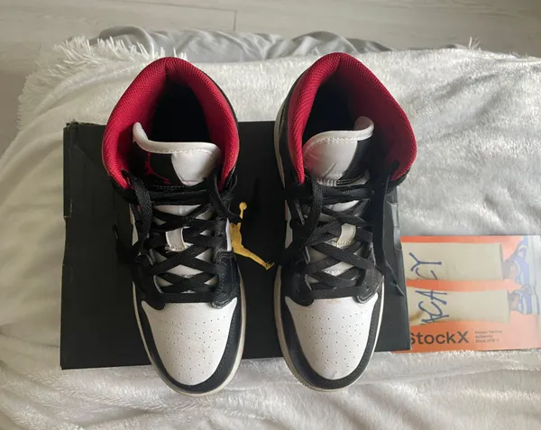 Nike Jordan 1 Mid Gym Red - Image 5