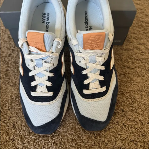 NEW BALANCE 997 Shoes Lifestyle Sneakers Blue Size Women’s 9 CM997HLR - Image 5