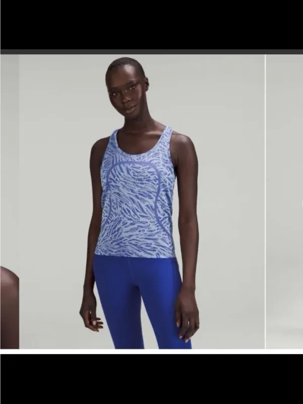 Lululemon Swiftly Tech Racerback Tank Top 2.0 *Race Length Primal Clash Psychic - Image 2