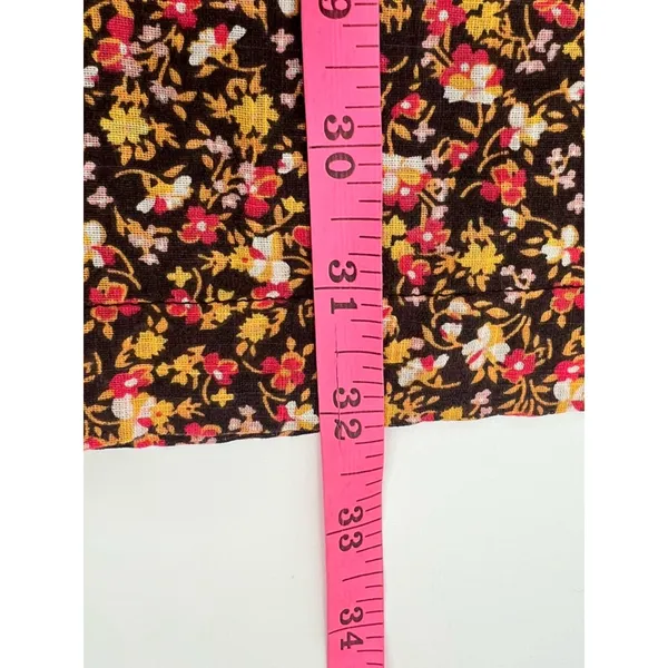 Free People Making‎ Plans Mini Dress floral sz 10 - Image 8