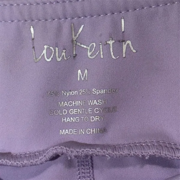LouKeith Lilac Athletic Skort M Tennis Golf Skirt Built-in Shorts Stretch Purple - Image 6