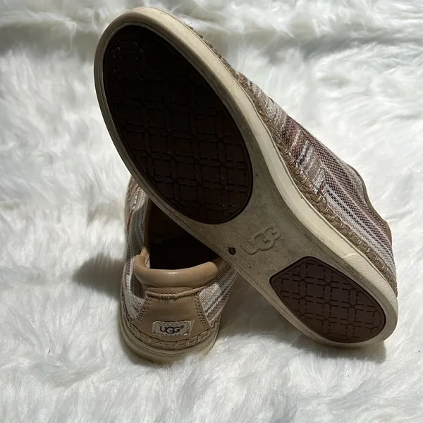 UGG Australia Eyan Canvas Sneakers Rose 9.5.‎ B71 - Image 12