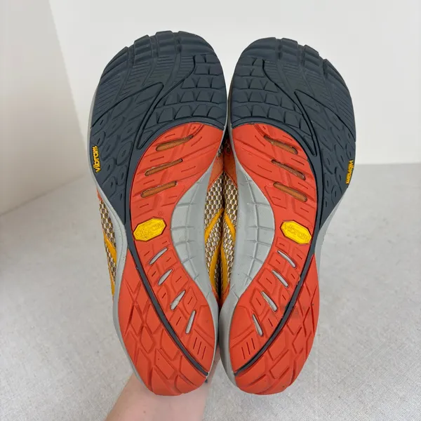 Merrell Women's Barefoot Run Pace Glove Lychee Water Resistant Orange Sneakers 8 - Image 7