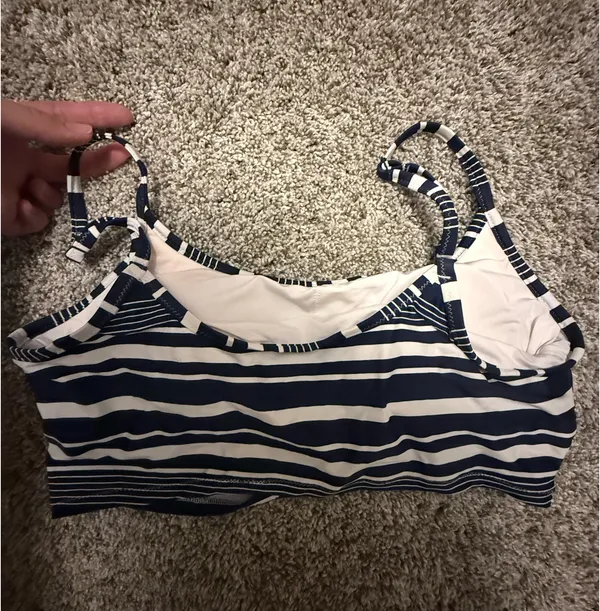 Aerie's Striped Scoop Bikini Top - Image 3