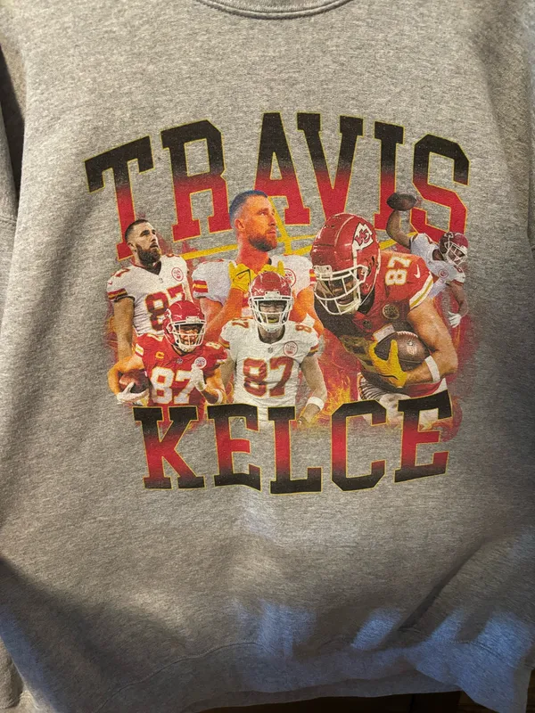 Vintage Travis kelce sweatshirt - Image 3