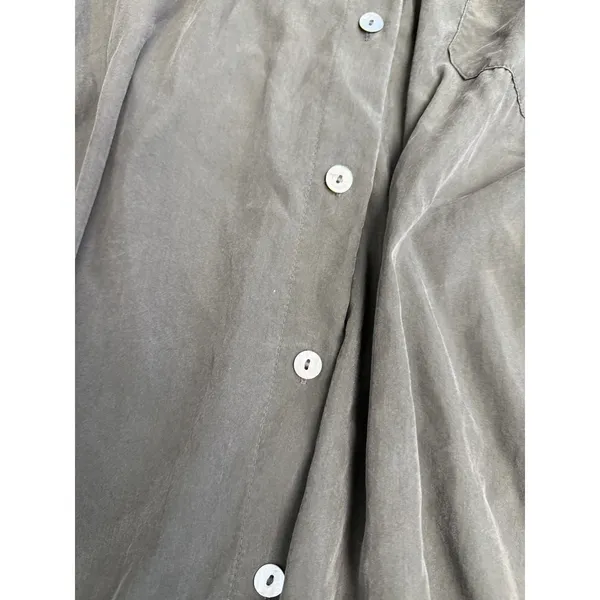 Zara Shirt Button Down Dress Parisian 90s Minimalist Capsule Layering London - Image 5