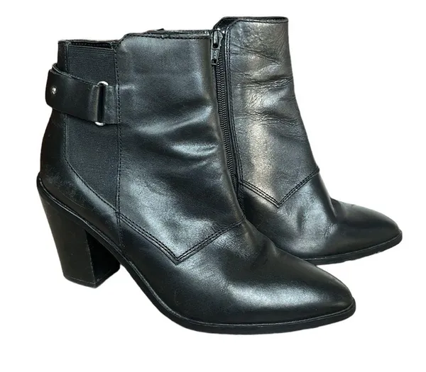 ASOS Effina Leather Ankle Boots - Image 5