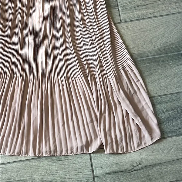 OAK + FORT Pink Pleated Sundress - Image 2